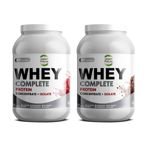 Стак WHEY COMPLETE вкус по избор 2000 г + WHEY COMPLETE вкус по избор 2000 г 